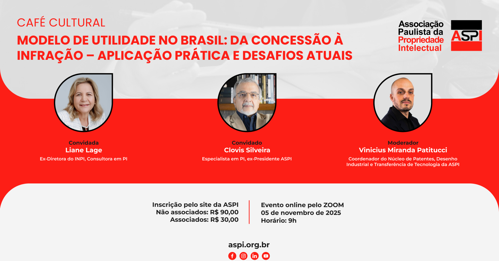 Café Cultural - Modelo de Utilidade  no Brasil: Da  Concessão à Infração  – Aplicação Prática e  Desafios Atuais.png